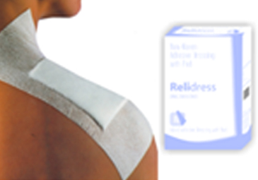 Non Woven Adhesive Dressing with Pad